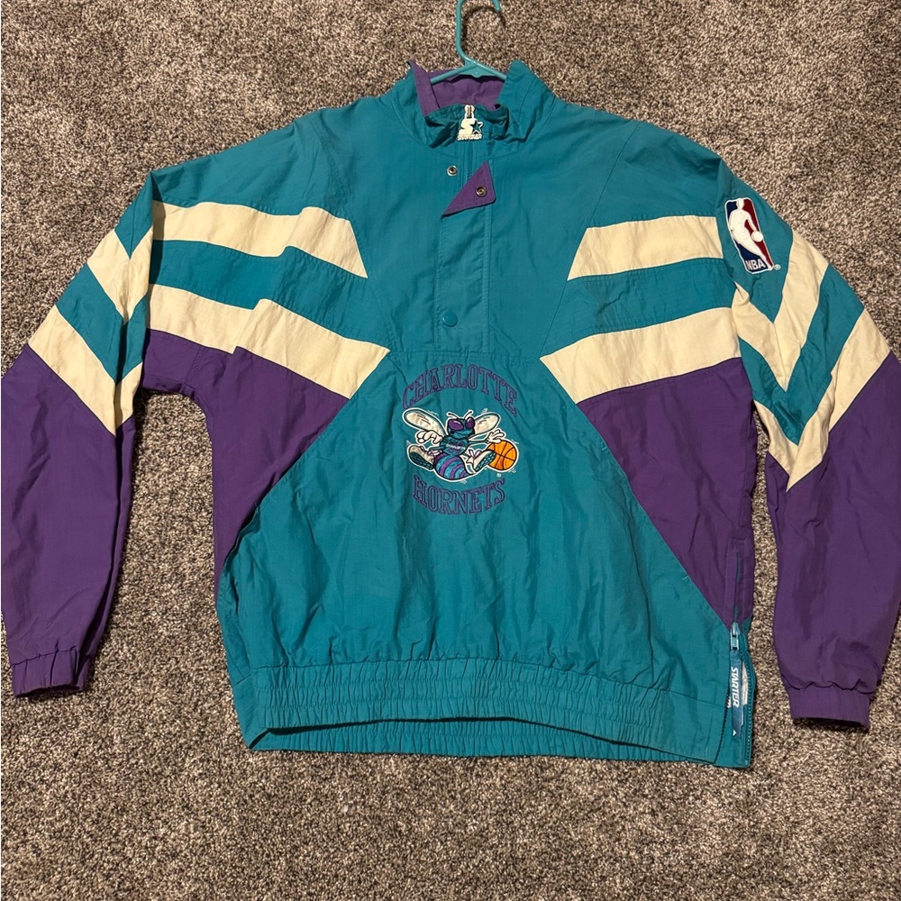 Vintage Charlotte Hornets Starter Jacket XL
